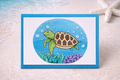 Hand-Painted Greeting Card - Slow Your Shell